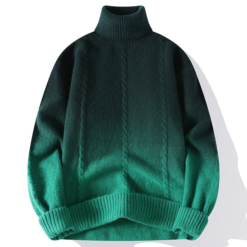 Dawn Ombre Turtleneck Sweater