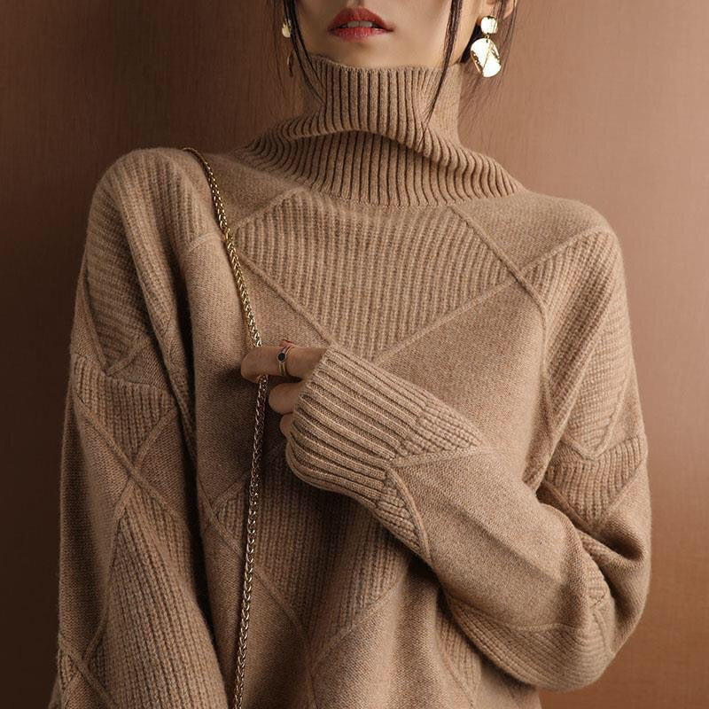 Celine Wool Turtleneck Sweater