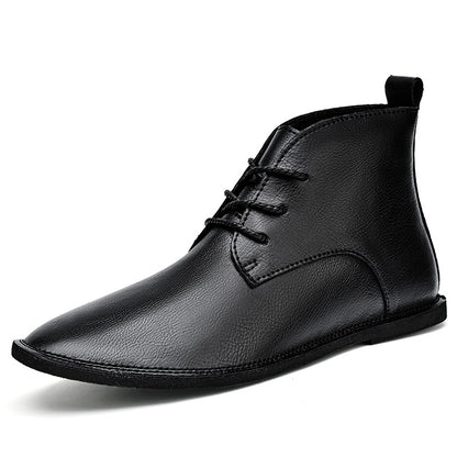 Pelle Italiana Leather Chukka Boots