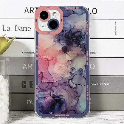 Watercolor Marble iPhone Case