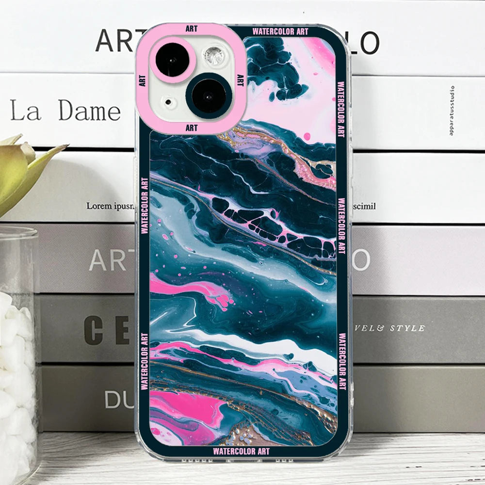 Watercolor Marble Samsung Galaxy Case