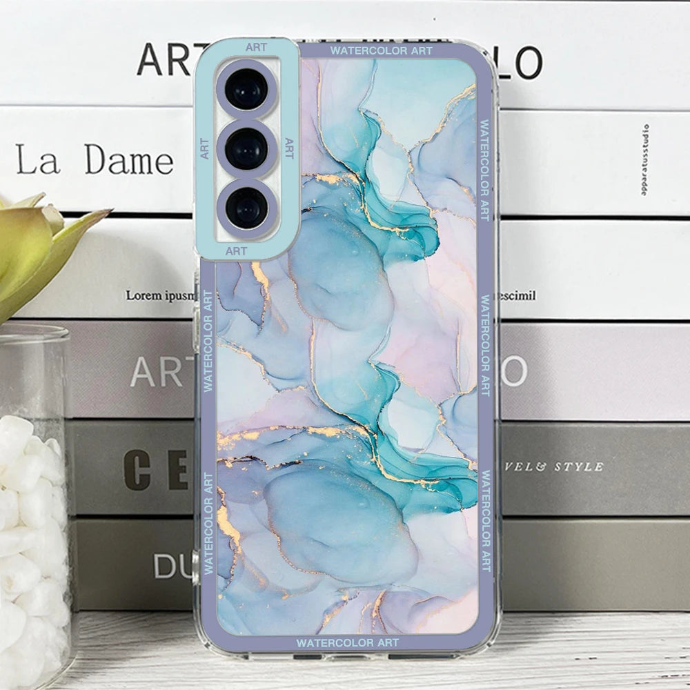 Watercolor Marble Samsung Galaxy Case