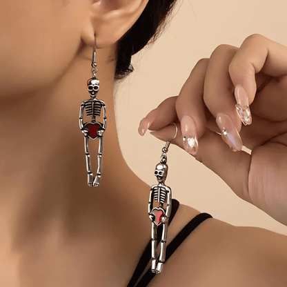 Skeleton Drop Earrings