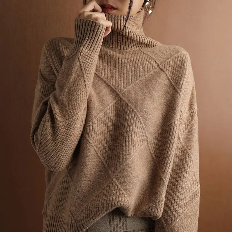 Celine Wool Turtleneck Sweater