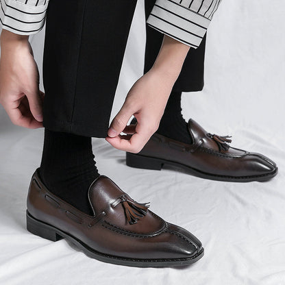 Windsor Genuine Leather Tassel Loafers