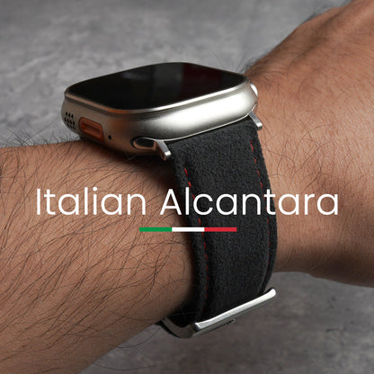 Alcantara Leather Apple Watch Band