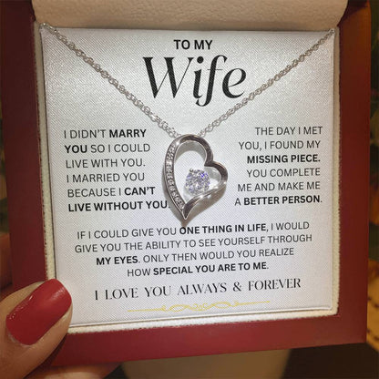 Wife -  Forever Love Necklace