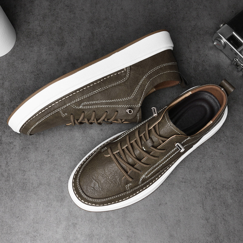 Oxfords Genuine Leather Sneakers