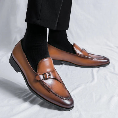 Vienna Genuine Leather Penny Loafers