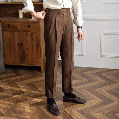 Hewis Plaid Tailored Trousers