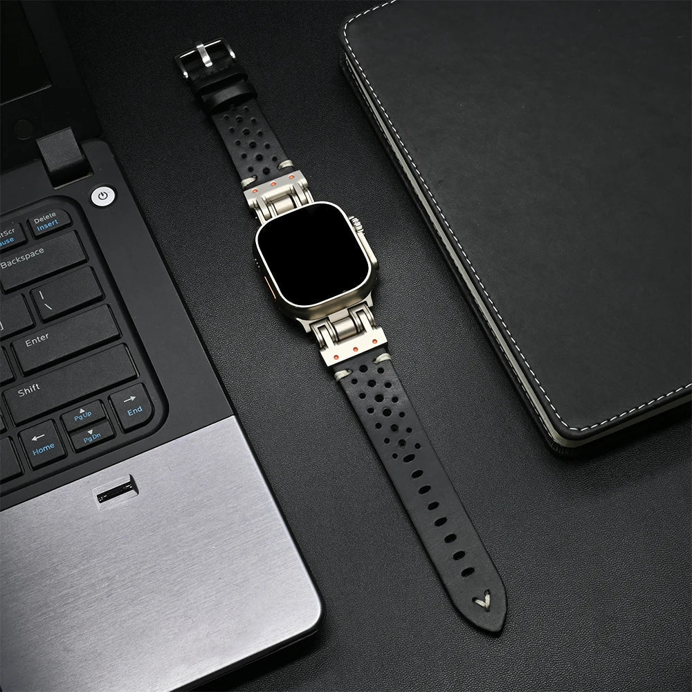 Pioneer Leather Apple Watch Band