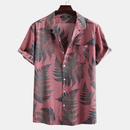 Sunny Palm - Cotton Shirt