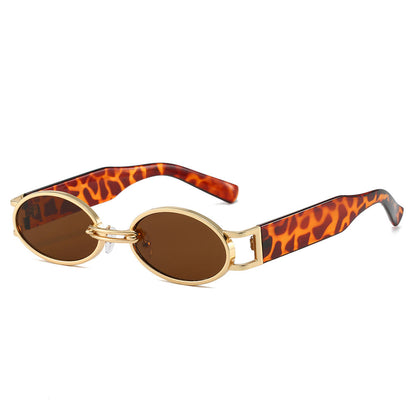 Golden Aura Retro Sunglasses