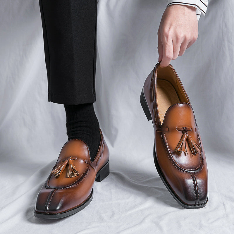 Windsor Genuine Leather Tassel Loafers