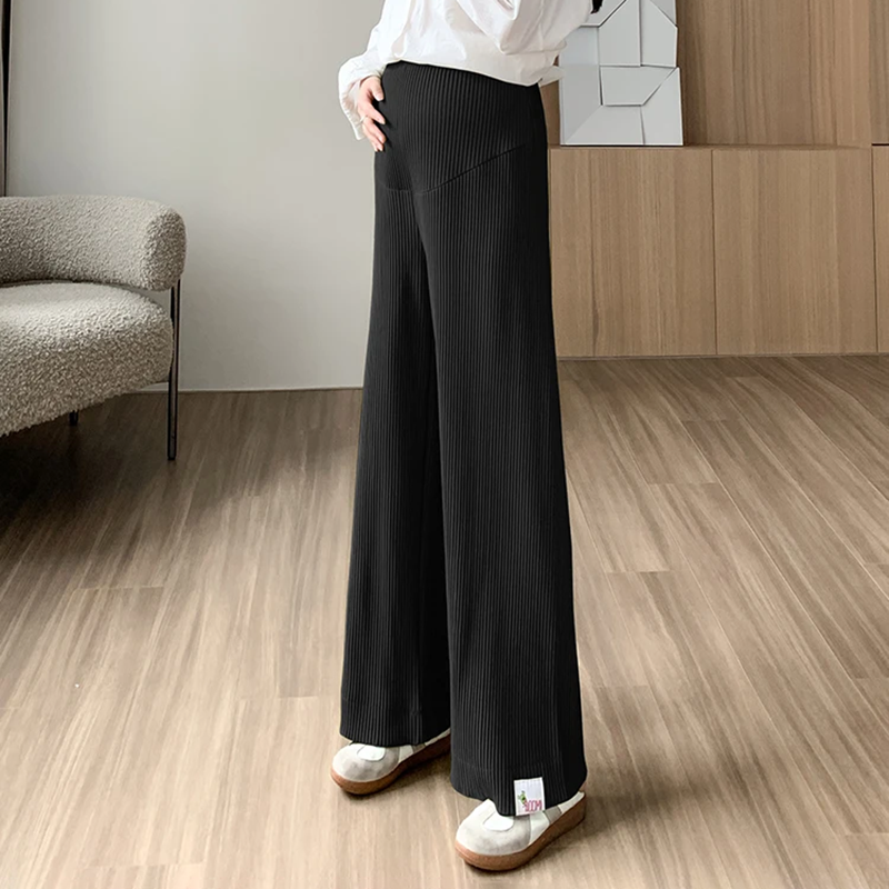 Ribbed Knit Maternity Pants