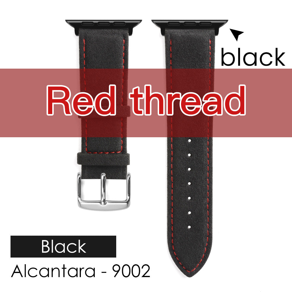 Alcantara Leather Apple Watch Band