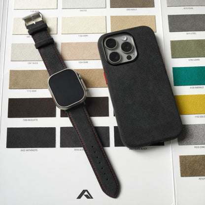 Alcantara Leather Apple Watch Band