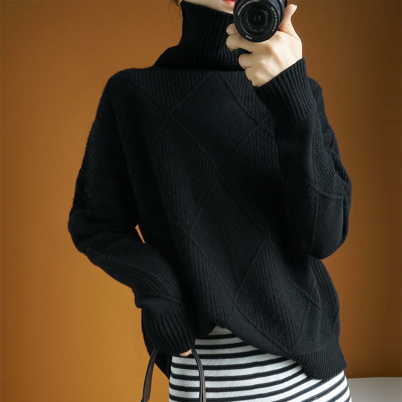 Celine Wool Turtleneck Sweater